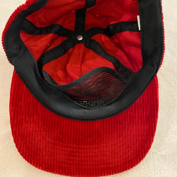 Supreme red corduroy camp cap - Picture 5 of 6